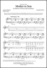 Mother to Son SA choral sheet music cover